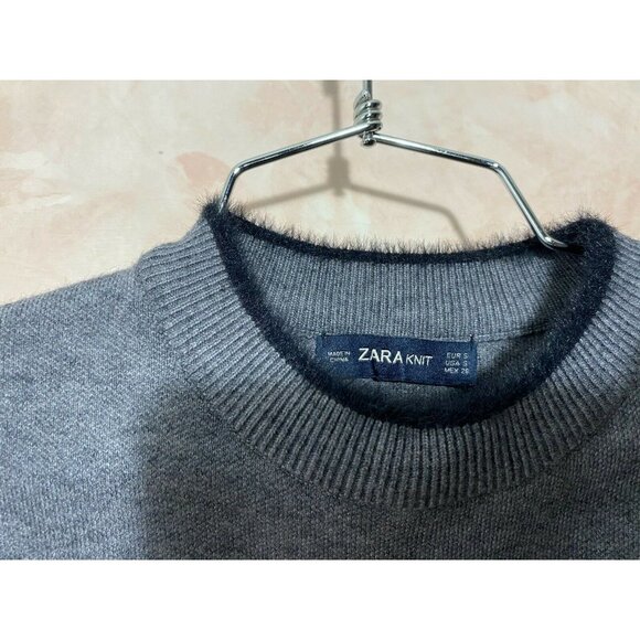 Zara KNIT Women's Sweater‎ Short sleeve crew neck - Picture 2 of 7